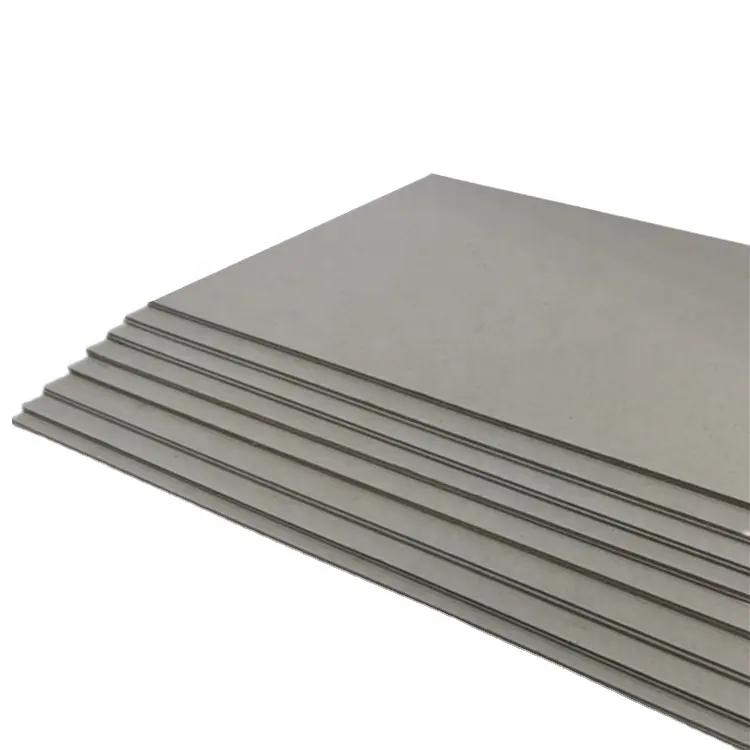 China Paper Mill Gepresste graue Papp bögen grauer Karton für Möbel