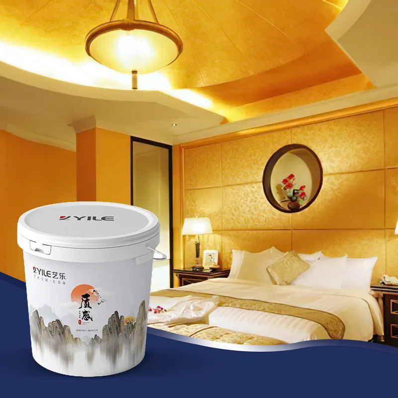 Yile Paint Manufacturers Water Proof Metallic Paint Gold Wall coating Extraordinary Paint Spray