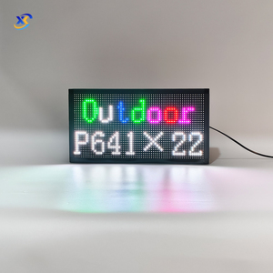 Personalizzazione Full Color Moving ScreenOutdoor Shop LED Rolling WIFI programma cartello pubblicitario Multi colore Display a Led - Product Image 1