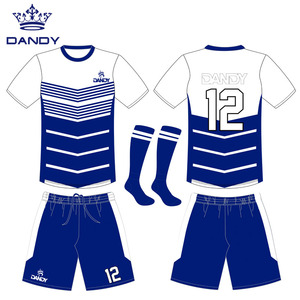 <strong>2025</strong> Custom Team Logo Soccer Wear Set Wholesale Custom Sublimation Team Football <strong>Kit</strong> Set for Team - Product Image 5