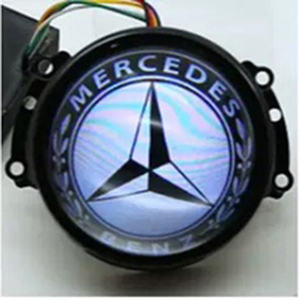 8モードダイナミックデーモンアイLED装飾レンズヘッドライトリア改造車用の新しい12Vイーグルアイライト9 No. - Product Image 1