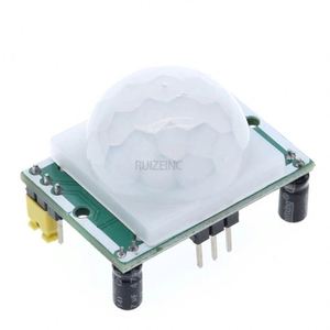 Sensor PIR de 2 uds., módulo Detector de movimiento infrarrojo piroeléctrico IR de ajuste para Raspberry Pi, detección de cuerpo humano