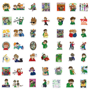52 adet komik oyun anime karikatür Eddsworld çıkartmalar - Product Image 4