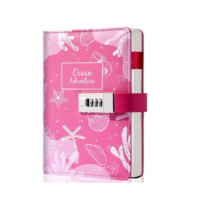 迷你口袋小日记本带锁可爱女性旅行日记笔记 - Product Image 1