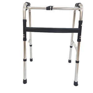 Ngoài trời nhôm nhẹ đi bộ Viện trợ có thể gập lại rollator Walker với bánh xe đi bộ khung - Product Image 4