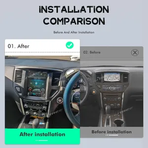 Android <strong>12</strong> Car Radio for Nissan <strong>Pathfinder</strong> R52 SL SV 2012-2020 Car Auto Stereo Multimedia Player GPS Navigation Carplay - Product Image 3