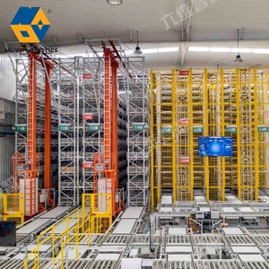 Solución de almacén automatizada Sistema de almacenamiento automático ASRS Sistema robótico de lanzadera de radio utilizado para clasificar