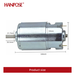 Rs997微型电机Dc 12v 24v 36v，带双轴直流电机，用于电动工具 - Product Image 5