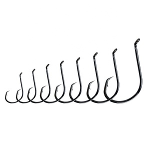 Palmer 7384 1 #-8/0 # Crank bạch tuộc móc carbon cao Cá Chép Cá vòng tròn móc câu cá nước mặn rộng gape Lưỡi Câu Cá 8299 - Product Image 1