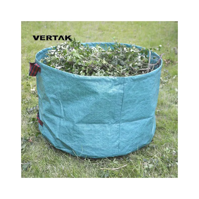 VERTAK impermeabile heavy duty giardino sacchetti di immondizia/pieghevole spazzatura sacchi/giardino foglia sacchetto dei rifiuti