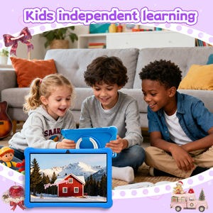 신제품 베스트셀러 HD 듀얼 카메라 10.1인치 3GB RAM 키즈 태블릿 부모 통제 기능 4000mAh 안드로이드 12 MTK 옥타 코어 듀얼 SIM - Product Image 4