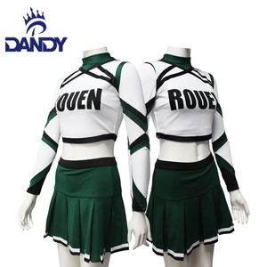 Rhinestones ile yeni Trend stil özel Cheer üniforma rekabet Cheer setleri kadınlar için kıyafet - Product Image 3