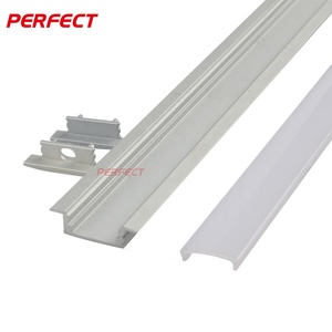 6063-T5 Silver โคมไฟ LED อลูมิเนียมสำหรับแถบ LED 12 มม.LED โปรไฟล์อลูมิเนียมช่องสำหรับ LED Strip - Product Image 5