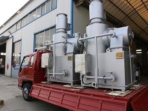 Incinerador do lixo Smokeless Incinerador do lixo para o lixo do hospital Incinerador do lixo para o desperdício home