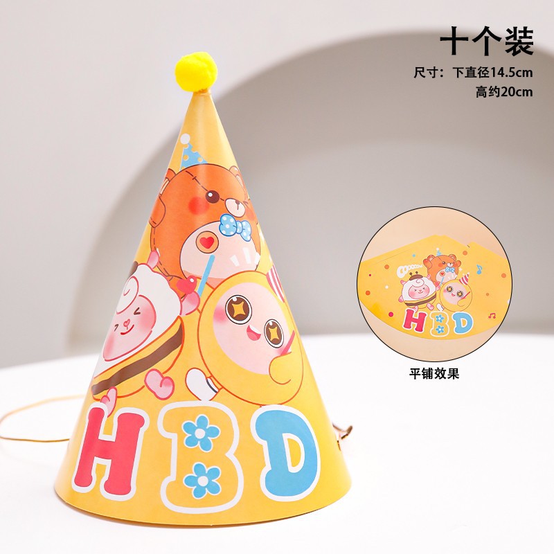 10 chapeaux d'anniversaire pour la fête des œufs
