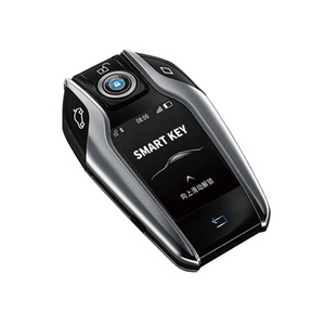 ワンキースタート機能を備えたすべてのオリジナル車に適したLCDスクリーン付きの高品質スマートリモートカーキー - Product Image 1