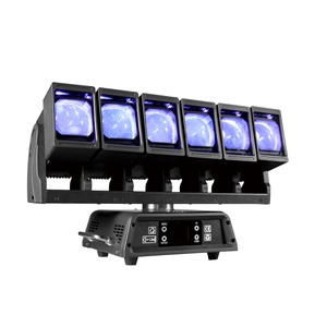 6*<span class=keywords><strong>60W</strong></span> sonsuz odaklama <span class=keywords><strong>LED</strong></span> sahne ışıkları, renkli dönen sallayarak ışın ışıkları, konser KTV bar atmosfer ışıkları