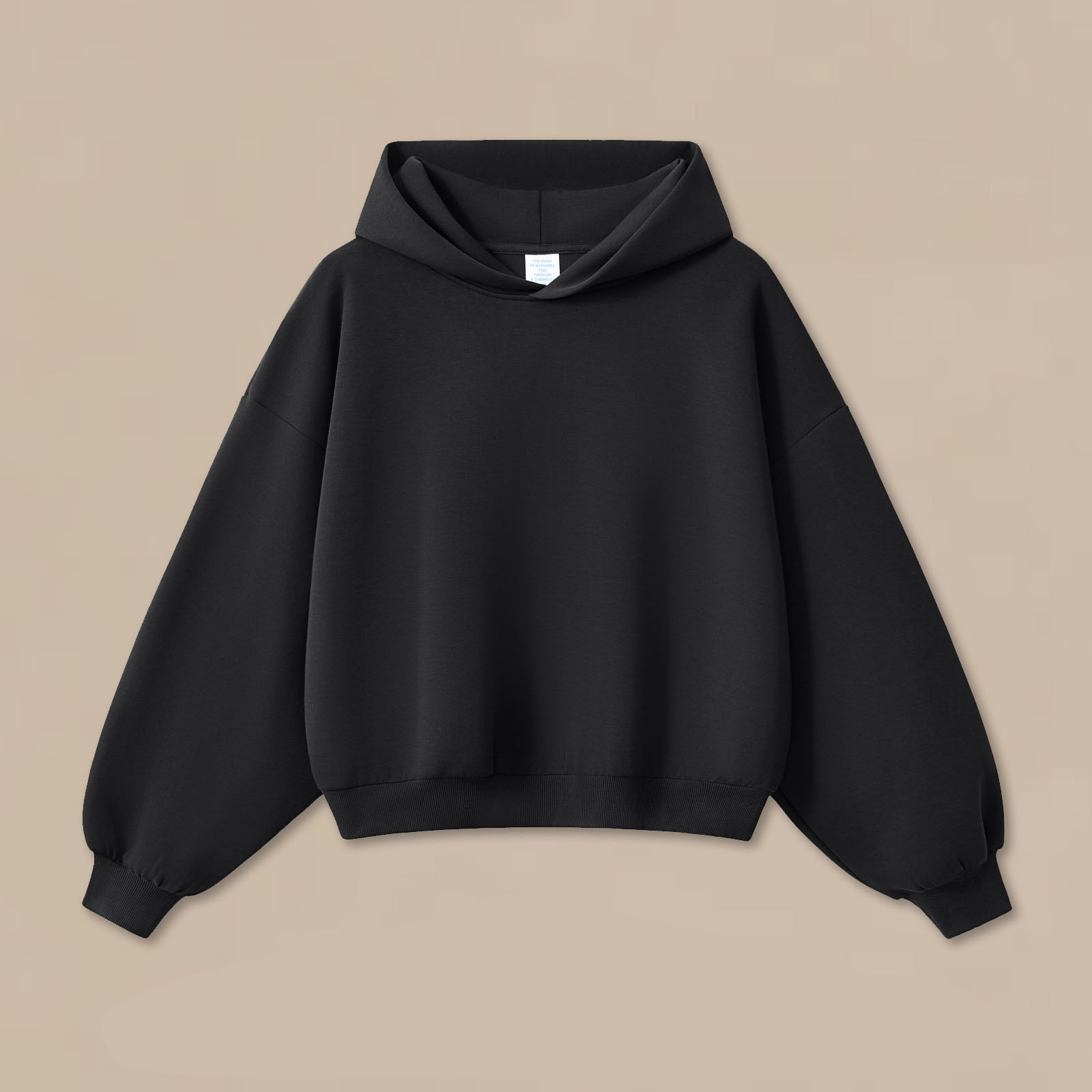 Sweat à capuche noir