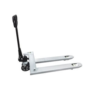 ベトナム製ロープロファイル5500lbsハンドパレットトラック手動ローハンドフォークリフト2.5トン2500kgハンドパレットトラック - Product Image 3