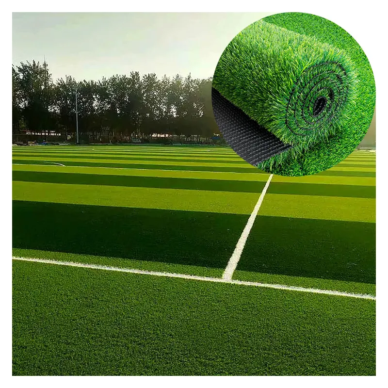 סיטונאי ספורט רצפת דשא מלאכותי שטיח חיצוני כדורגל כדורגל שדה דשא מלאכותי גינון/טורקיה טבעי דשא
