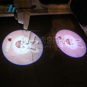 Einfache Installation Autotür Willkommen Projektions lampe benutzer definierte Persönlichkeit Muster Logo Projektor