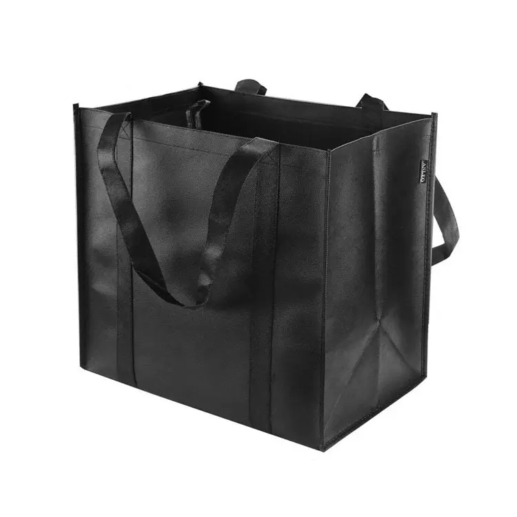 Multipurpose Reusable Non-woven Large Grocery Tote Bags Foldable Shopping Bags Storage Handbags Non Woven Grocery Bag