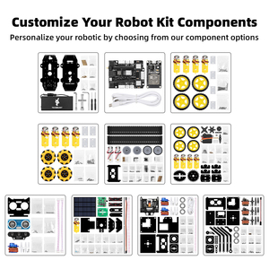 Tscin buny Zufälliges Kombinationskit-Programmier projekt Gummirad-Kamera-Auto-Kit ESP32 WROOM32 Development Board für Arduino - Product Image 4