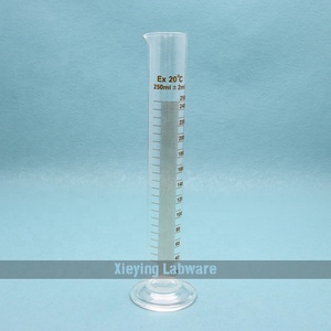 10ml ~ 2000ml laboratuvar borosilikat cam 3.3 ölçme silindiri yuvarlak taban ile bacalı - Product Image 4