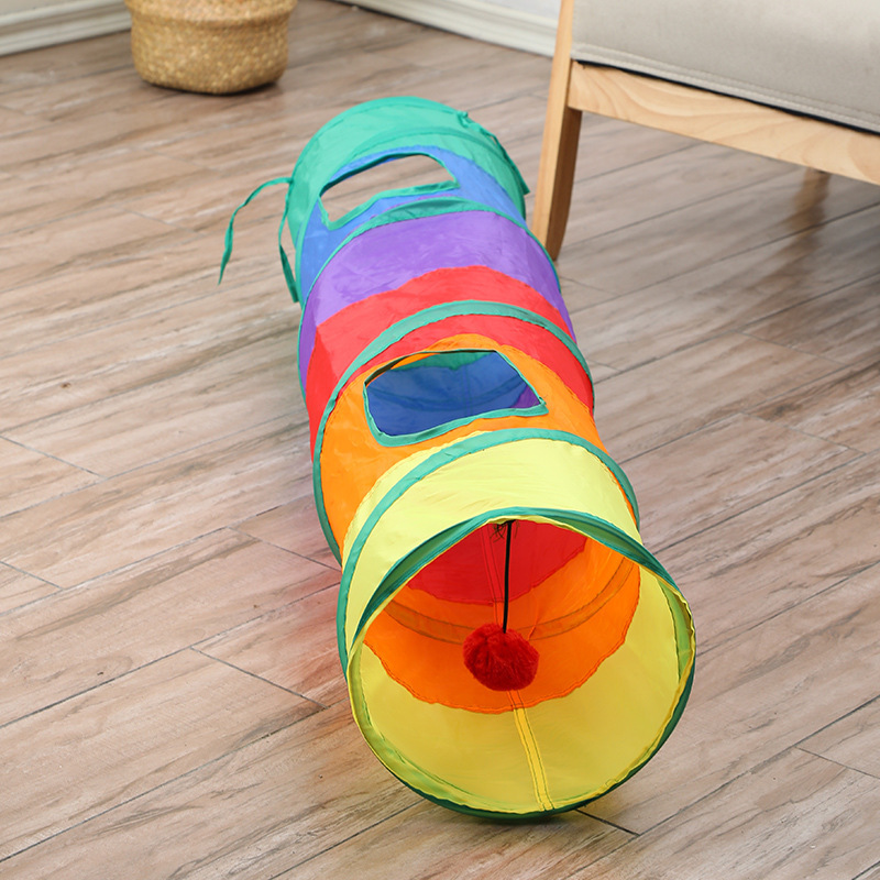 Long arc-en-ciel tout droit