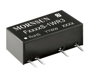 Mornsun F1212S-1WR3 <strong>DC</strong>-<strong>DC</strong> Converter Fixed <strong>Input</strong> Voltage, Unregulated Dual/<strong>single</strong> <strong>Output</strong> 12V 1W F1212S-1WR3 Converter - Product Image 3