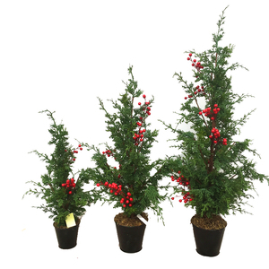 お祝いの装飾のためのクリスマスツリー人工植物 - Product Image 1