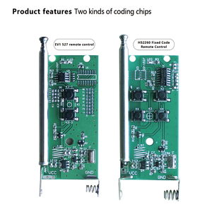 433MHz RF kapısı/erişim kapı uzaktan kumandası düzeltme kodu su pompası uzaktan kumanda uzun mesafe LED aydınlatma uzaktan üretici - Product Image 3