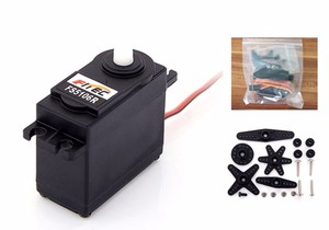 FS5106R непрерывный сервопривод Pom Gear Pa + оптоволоконный корпус 360 градусов 0105 сек Аналоговый сервопривод для электрического мотоцикла - Product Image 2