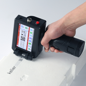 Photo-Induction Automatische Produkt markierung maschine für Text-Barcodes Logos Datums-Zeit-Codes Chargen codes - Product Image 1