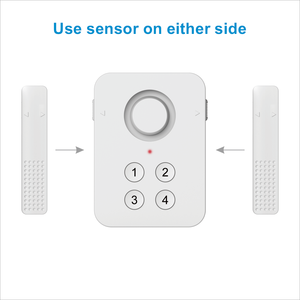 Sensor de alarma de puerta inteligente controlado por teclado WiFi con alerta de notificación de aplicación Sensor de contacto abierto de ventana de puerta Tuya - Product Image 6