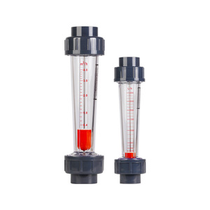 Fabrika fiyat düşük maliyetli inline PVC bağlantı akış göstergesi plastik su debimetre rotametre su debimetre - Product Image 2