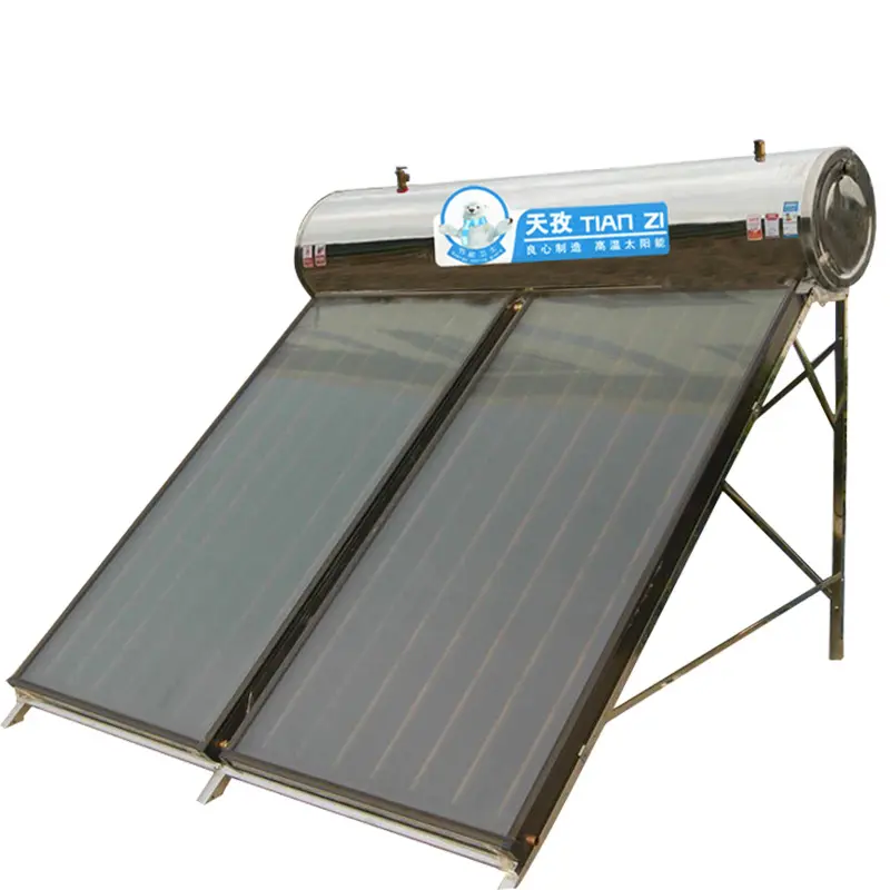 高熱効率温室加圧パネルフラットプレートソーラー給湯器ソーラーパネル給湯器