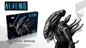 Xingbao 04001 plastik film serisi Alien yapı taşları tuğla eğitici hediyeler bina oyuncaklar