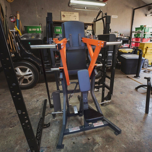 Geri vücut geliştirme kolları için ticari spor salonu plaka yüklü iso-yanal düşük sıra - Product Image 4