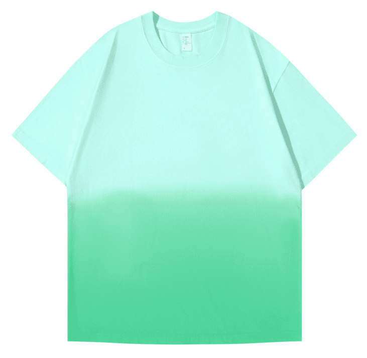 Light Mint Green to Emerald Green Gradient