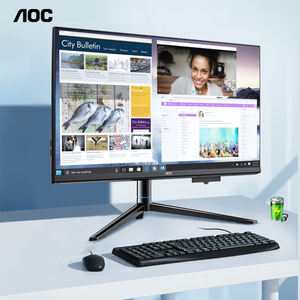 24 Inch AOC UPS Integrated AIO Desktop <strong>Computers</strong> OEM N5095 DDR4 8GB 256GB SSD Monoblock All <strong>in</strong> One PC with UPS Battery <strong>Backup</strong> - Product Image 1