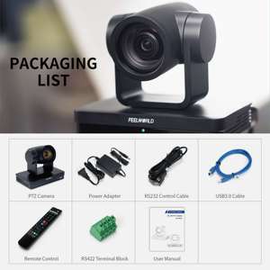 FEELWORLD venta al por mayor UHD4K12X PTZ Cámara 12X Zoom óptico Enfoque automático Multi-Interfaz SDI/HDMI/USB/Control IP - Product Image 2
