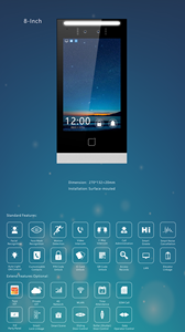 <strong>TCP</strong>/IP Wired High-Definition <strong>Video</strong> <strong>Intercom</strong> <strong>System</strong> for Siri Voice Control Access WIFI App for Multi-Building Apartment Complexes