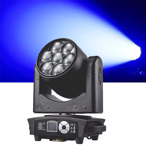 ZY 7*40W <span class=keywords><strong>RBGW</strong></span> arılar ışıkları CTO <span class=keywords><strong>LED</strong></span> 350W alüminyum hareketli kafa ışık düğün gece kulübü arı göz yıkama yakınlaştırma arılar ışıkları
