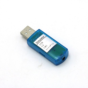 4IN1 USB uçuş simülatörü bilgisayar uçuş simülatörü G4 FMS XTR AEROFLY SU27 KT Model uçak helikopter denetleyici - Product Image 5