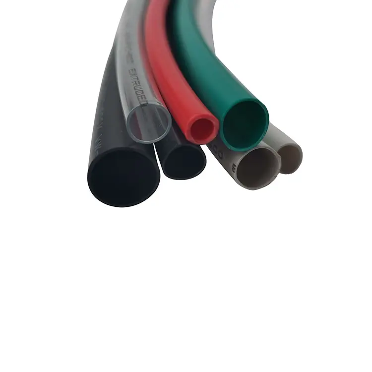 Tubo de plástico para aislamiento de tuberías de agua, conducto de aislamiento de alambre eléctrico, Flexible, suave, Pvc, transparente, 6mm, 8mm, Color negro, 1000 pies