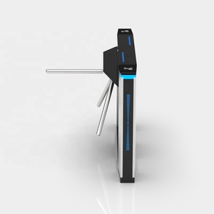 Vendita calda Semi-Auto treppiede tornelli carta lettore di impronte digitali treppiede tornello per palestra con frequenza di tempo - Product Image 5