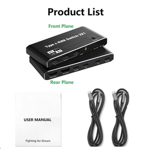 SY 4K HDMI 2,0 switch video spltter Switcher extensor 1 en 2 salidas 1x2 2 puertos HDMI switch Splitter 2 salida HDMI switch