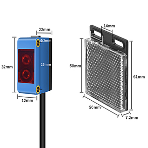 Long-Distance Laser <strong>Sensor</strong> Product Category Optical Diffuse Reto-reflective Visual Photoelectric <strong>Sensors</strong> - Product Image 1