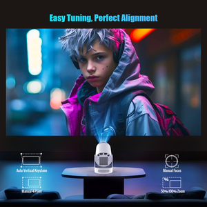 Magcubic HY300 Pro+ Smart Android 11 Tragbarer Projektor Neuer Heimkino-Mini-Projektor mit WiFi6 - Product Image 2